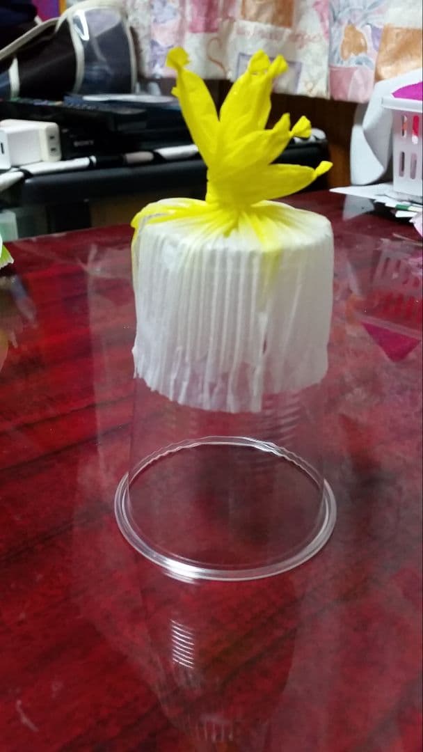 蓮の花の紙83 8色　24個　蓮の紙　韓紙　ハスの花　韓国