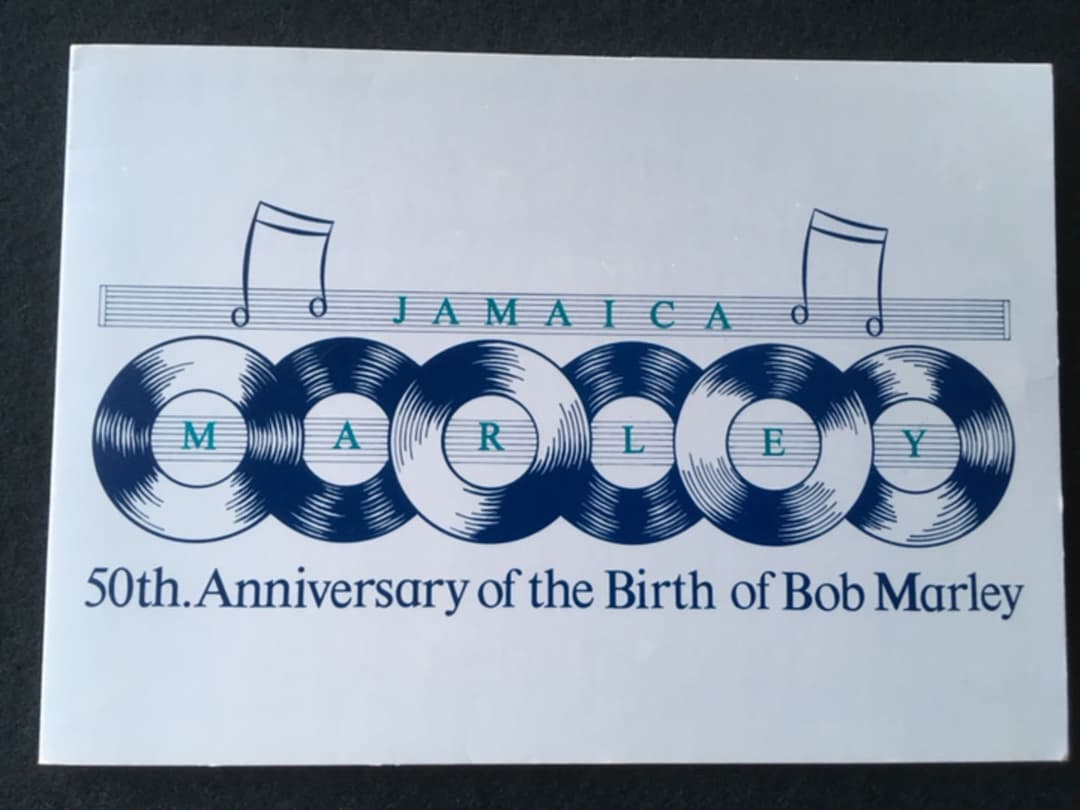 ボブ・マーリー 生誕50周年記念切手 Bob Marley限定品