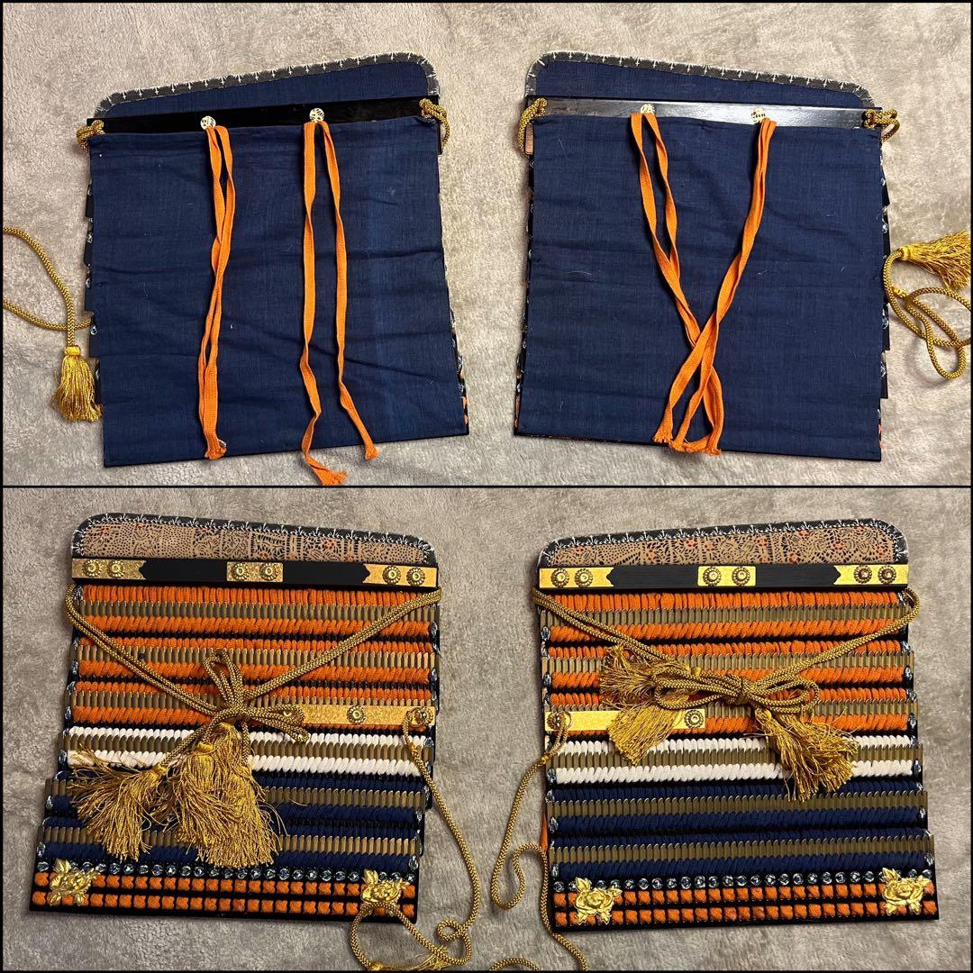 【丸武工房製】美品！未使用【現代 甲冑 等身大】黒胴具足 鎧 一式