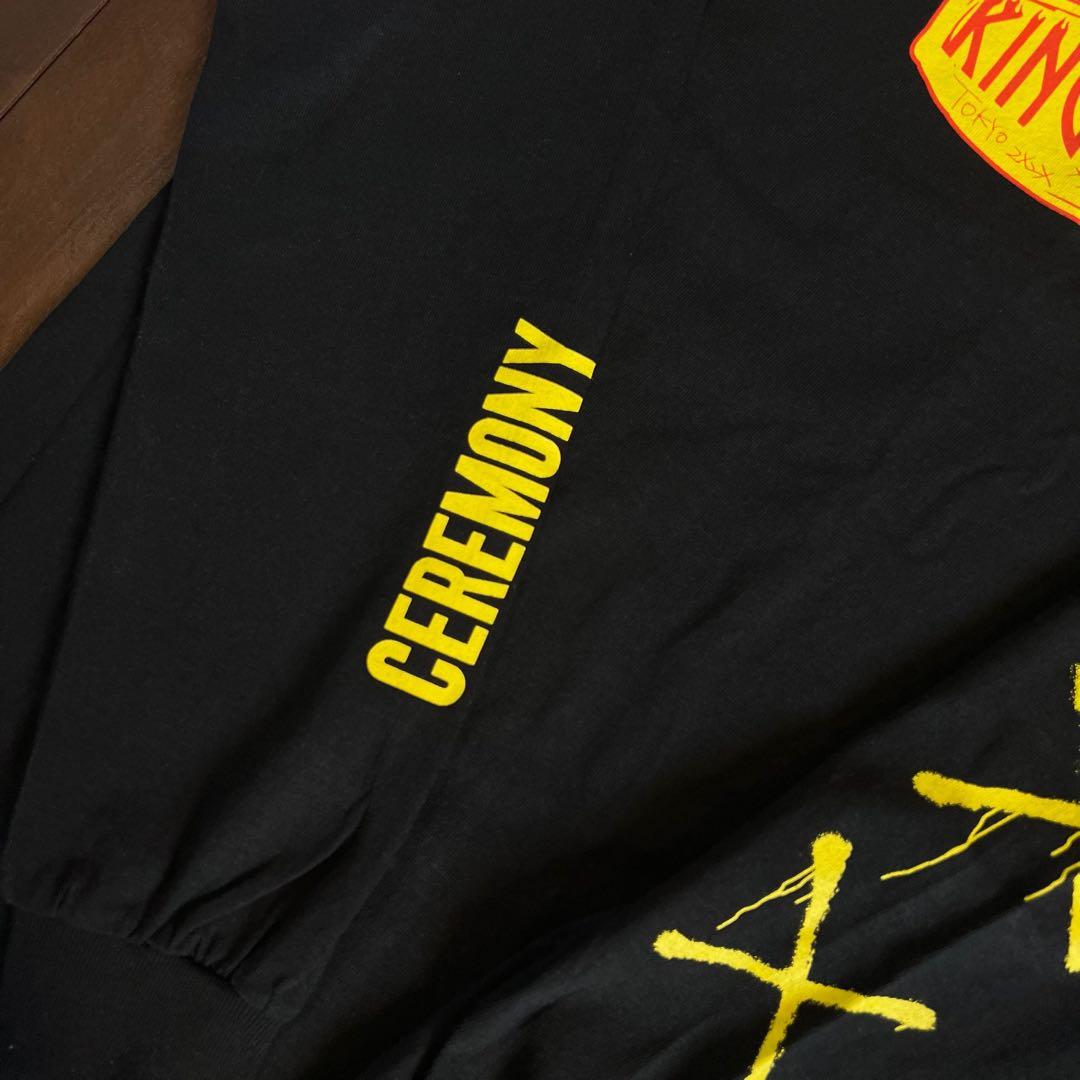 新品！！【King Gnu キングヌー】CEREMONY ロンT 常田大希 黒