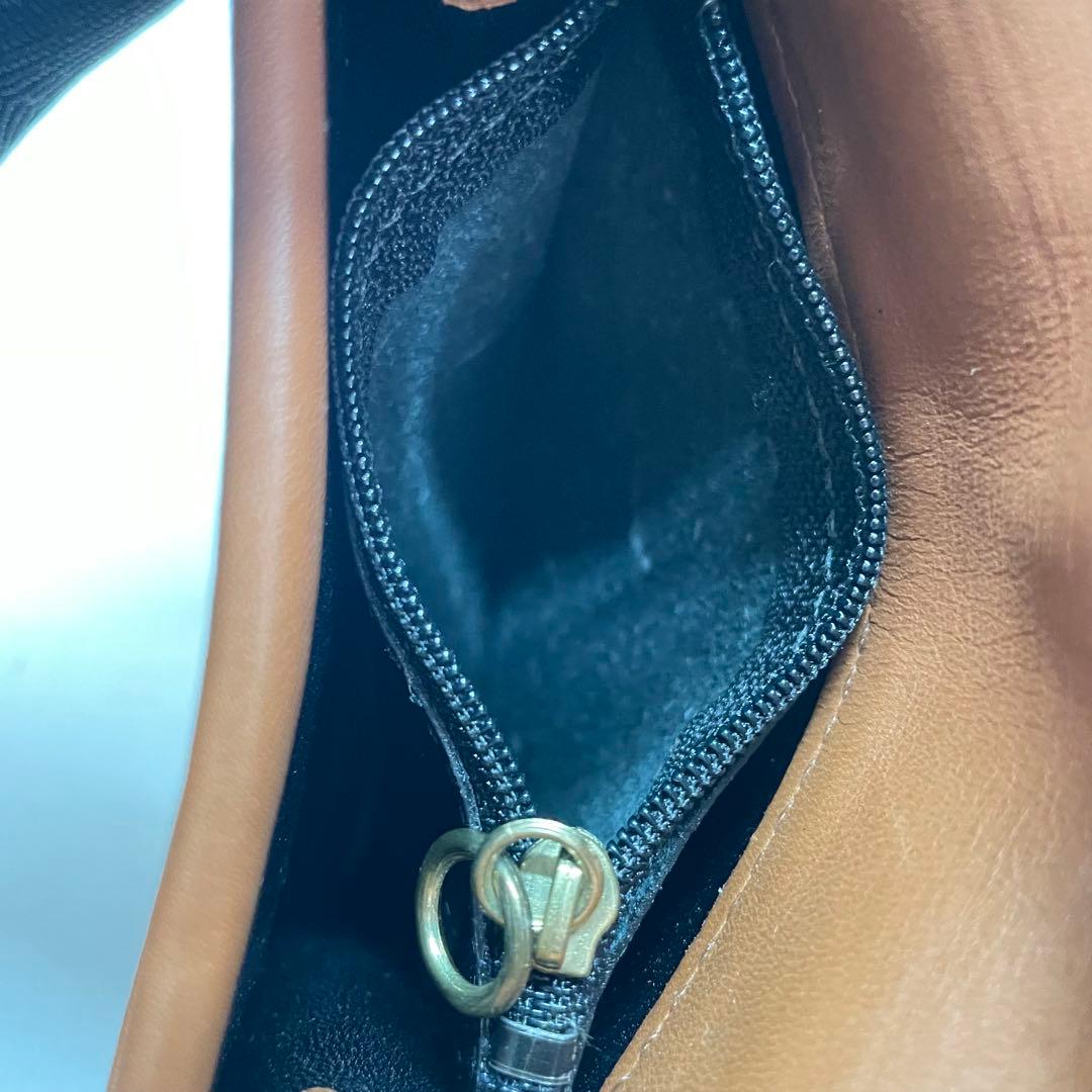 1140 COACH オールドコーチ ケース 小銭入れ フラップ ブラウン