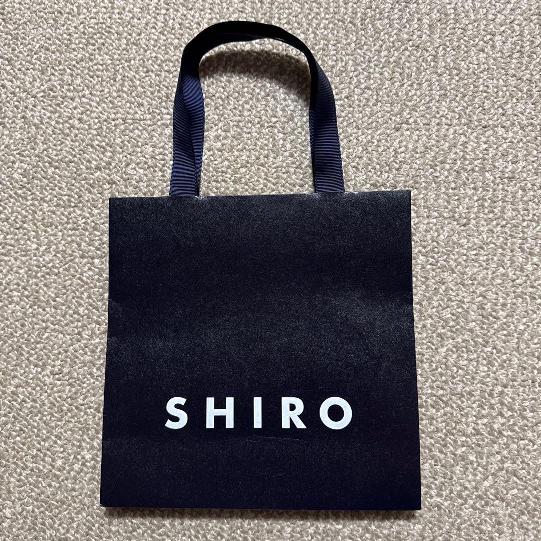 SHIRO ショッパー 黒 - メルカリ