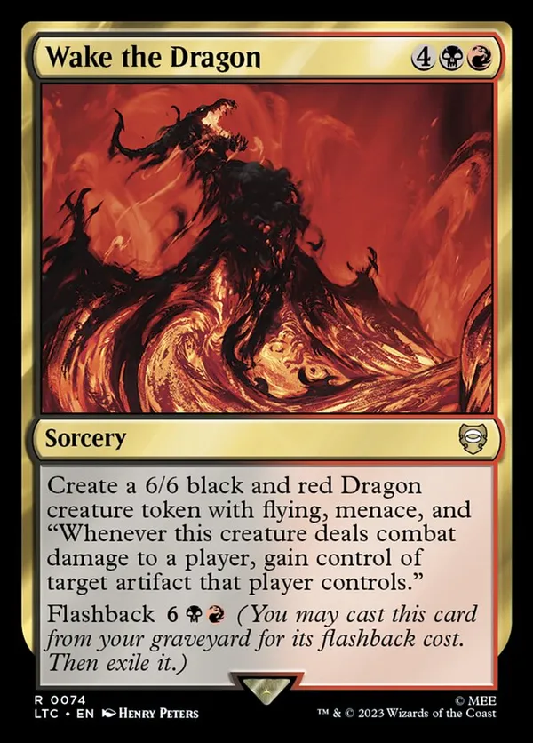 Call Forth the Tempest (Borderless) • Commander: The Lord of the