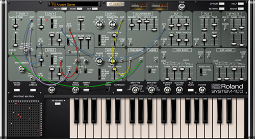 Roland - SYSTEM-100 | Software Synthesizer