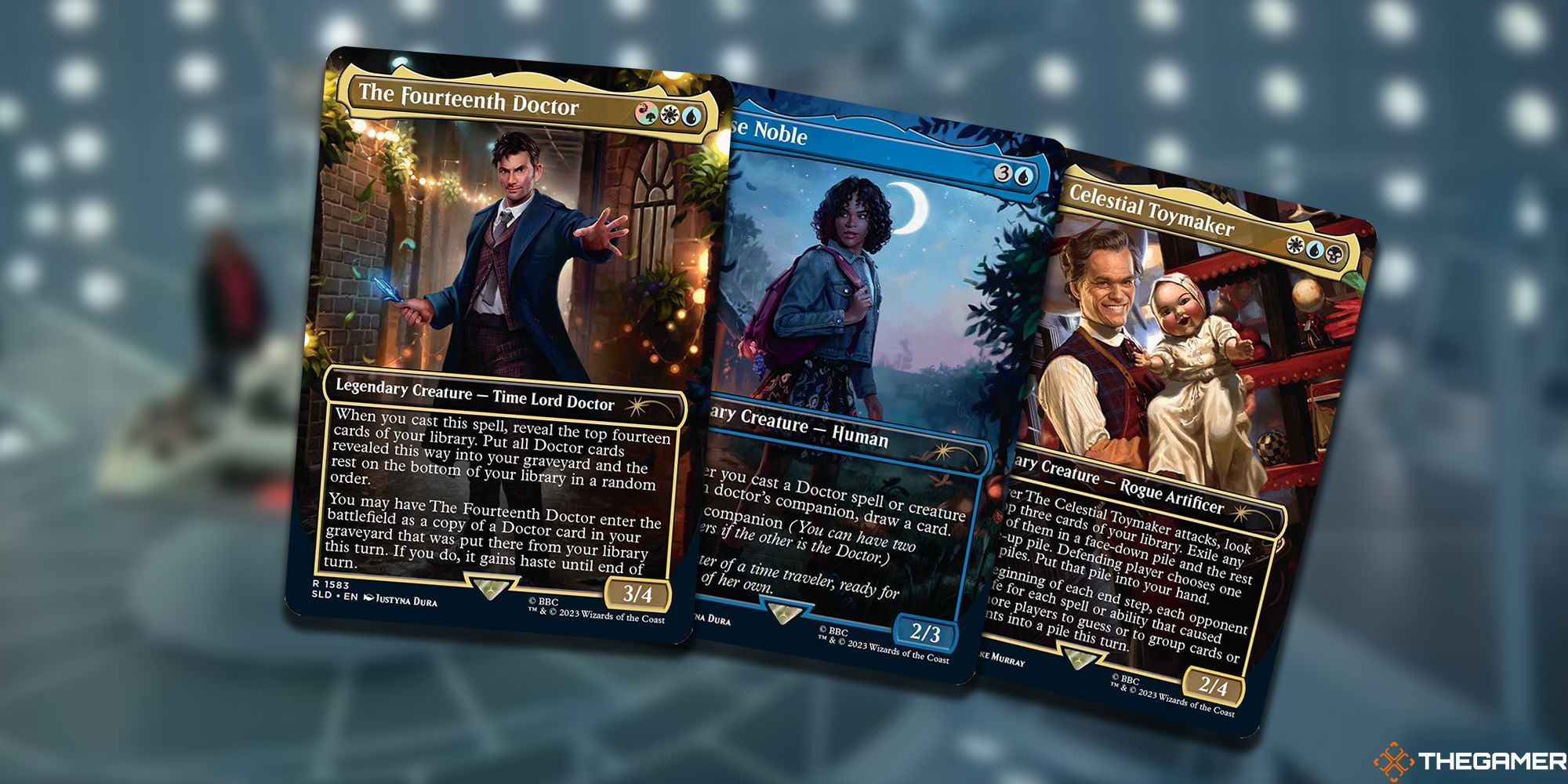 MTG Reveals The First Cards From The Doctor Who 60th Anniversary