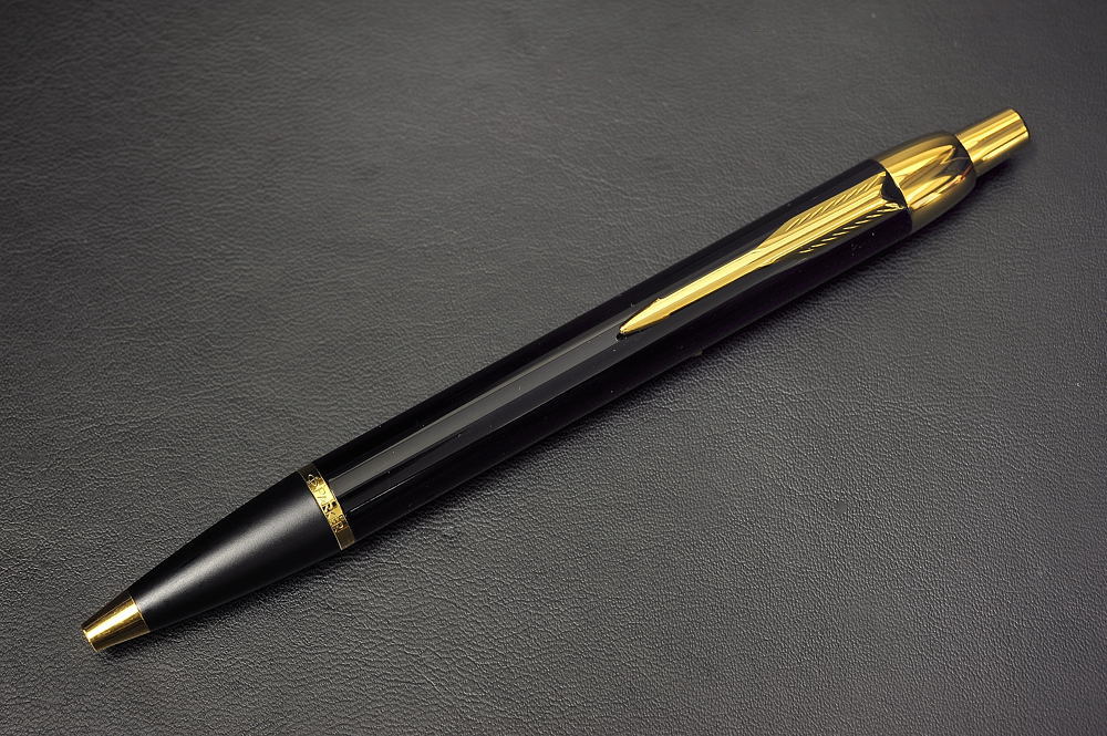 パーカー IM ボールペン（ラックブラックGT） | 高級感ノベルティ