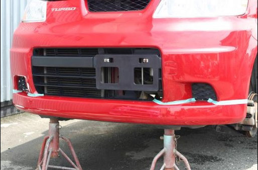 ハーフタイプのエアロパーツDIY装着・取付けテクニック-フロント編