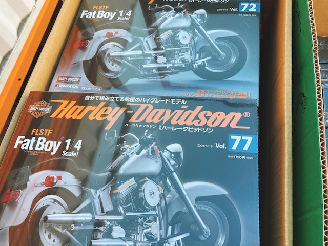 ディアゴスティーニHarleyDavidson FLSTF Fat Boy 部品 Yahoo