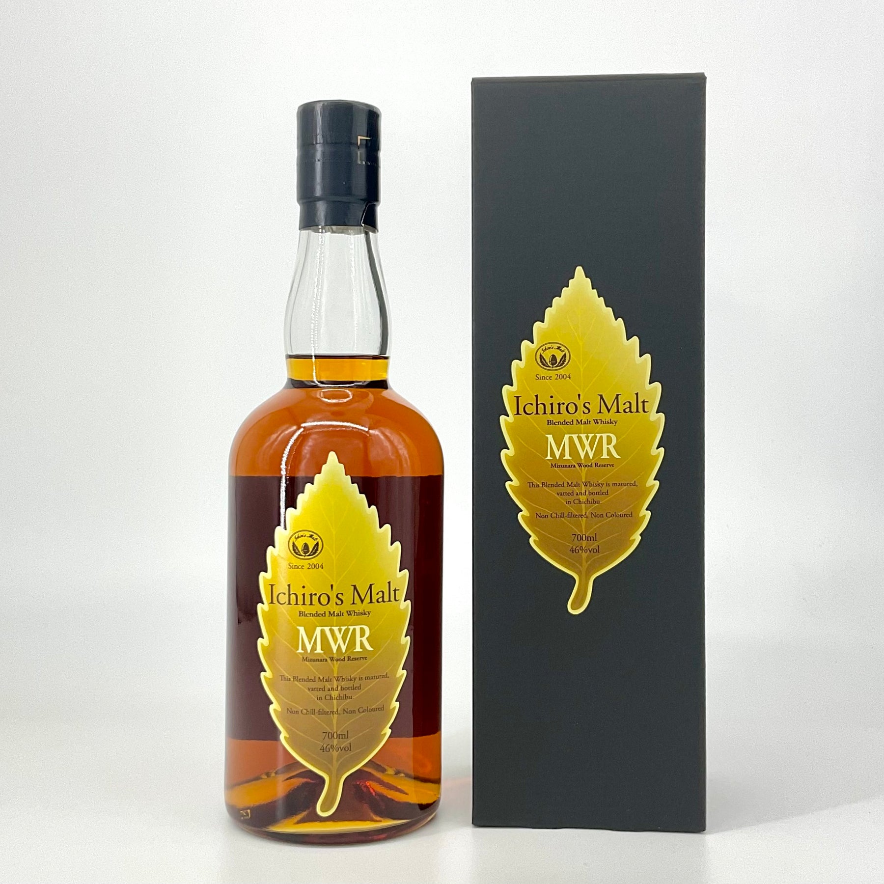 ロット番号なし Ichiro's Malt MWR 空瓶 イチローズモルト 空瓶