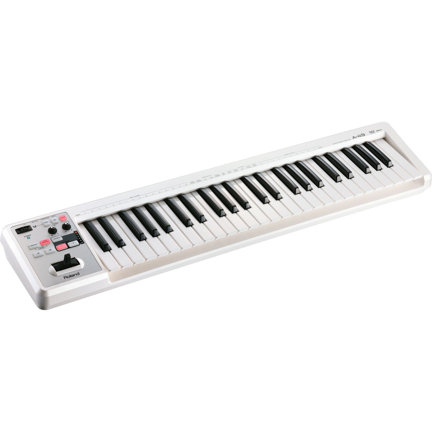 Roland - A49 MIDI Keyboard Controller White – Steve's Music Store