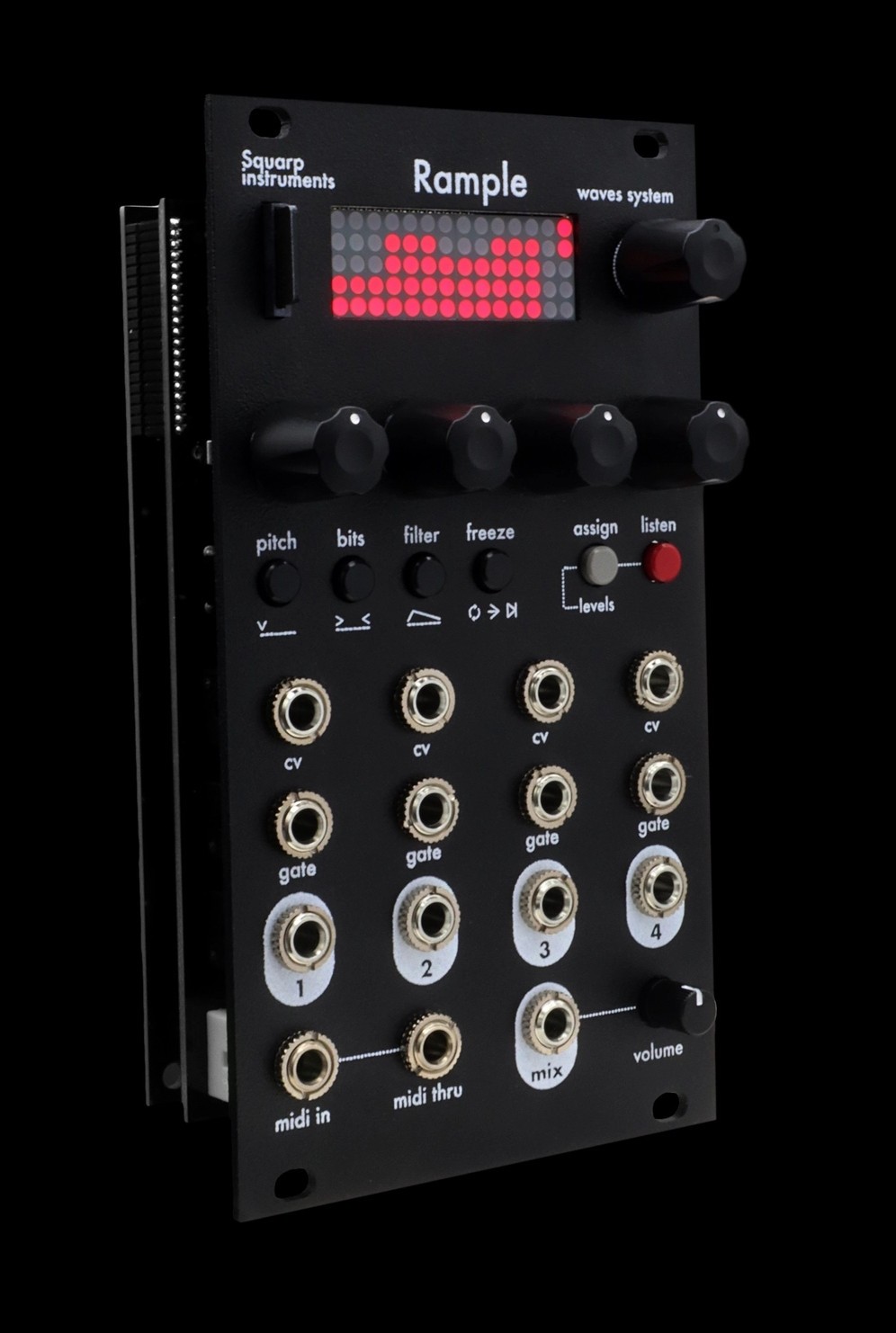 Squarp Instruments rample モジュラーシンセ