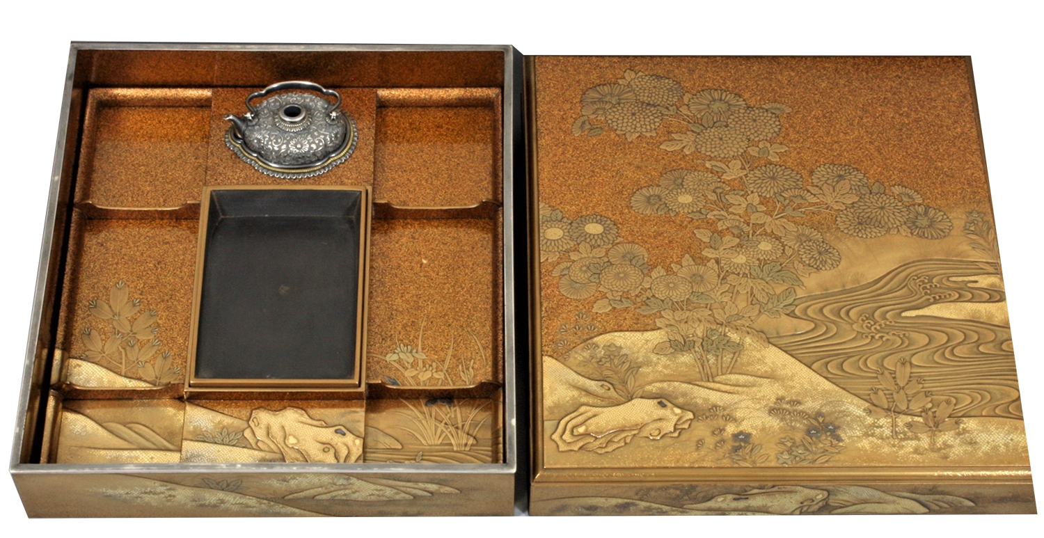 清时代 吉祥文漆絵 八角盒子 乾隆年 蓋付き アンティーク中国 骨董品