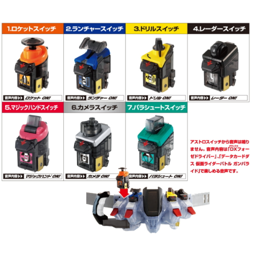 食玩王国オフィシャルウェブサイト 仮面ライダーフォーゼ アストロスイッチ