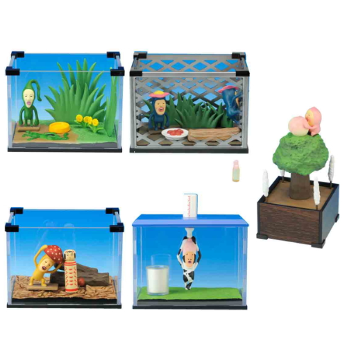 カバヤ こびとづかん 飼育セット 全5種 カバヤ こびとづかん 飼育セット 全