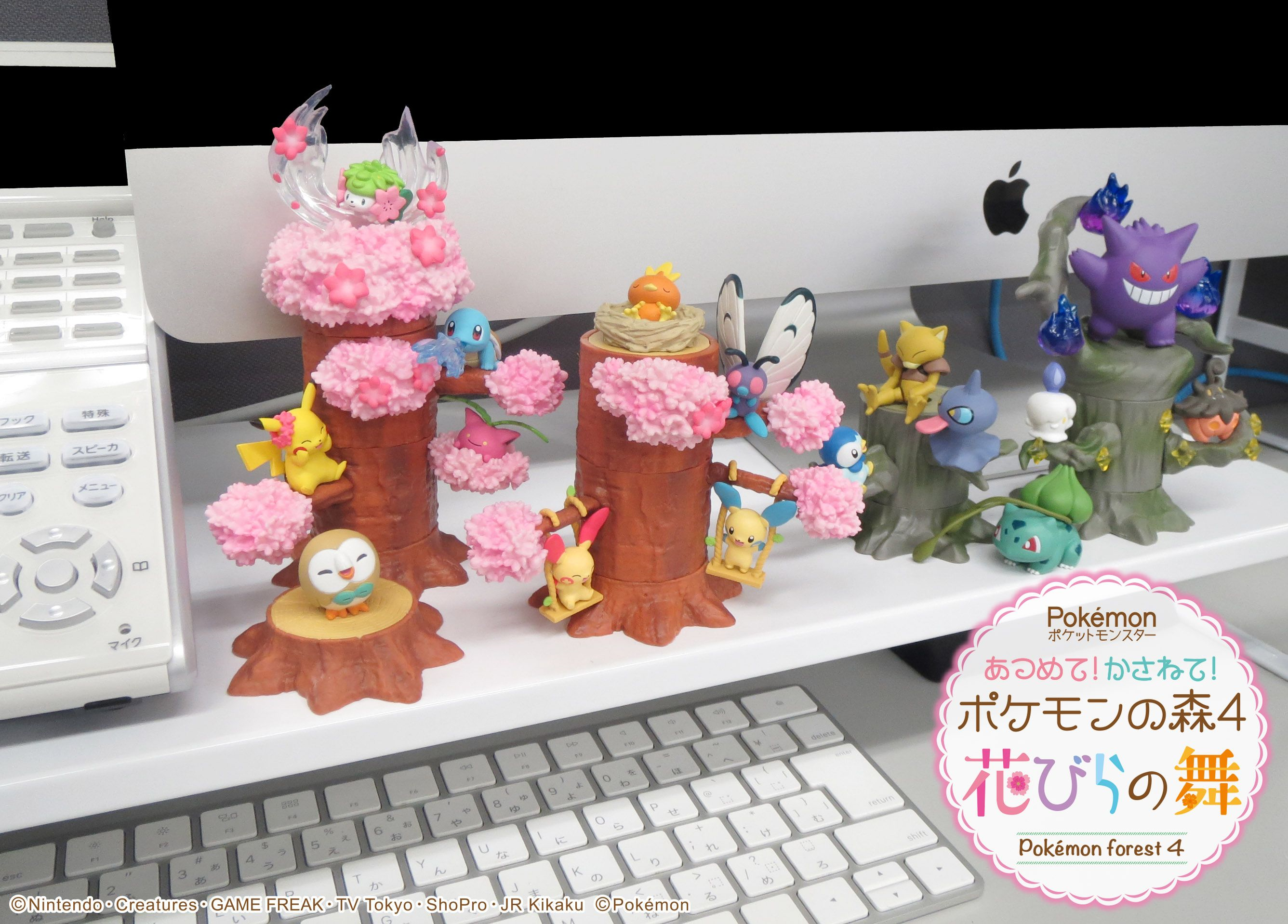 食玩王国オフィシャルウェブサイト あつめて！かさねて！ポケモンの森