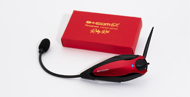 B+COM 6X レッド/ブラック B+COM Ruby Red | SYGNHOUSE