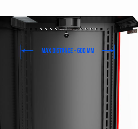 22U 24 inch rack for Wall Mount 19″ Enclosure SRW 22.600 to buy